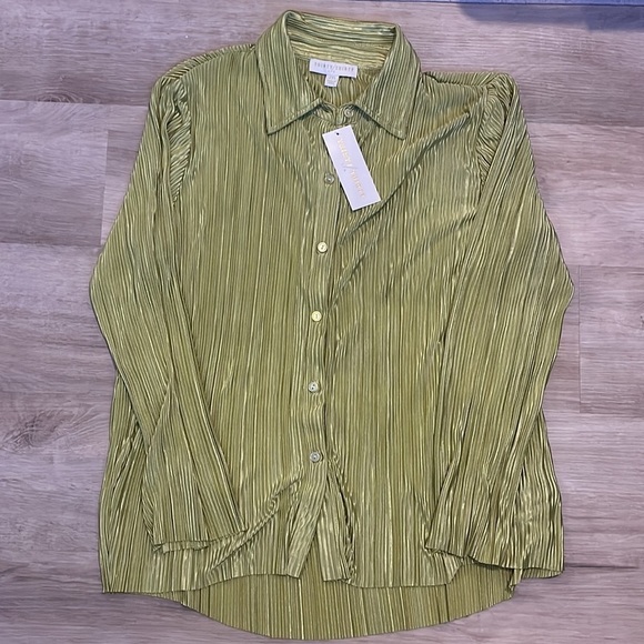 Thirty/Thirty LA Plisse Set M Top S Pants - Picture 2 of 14